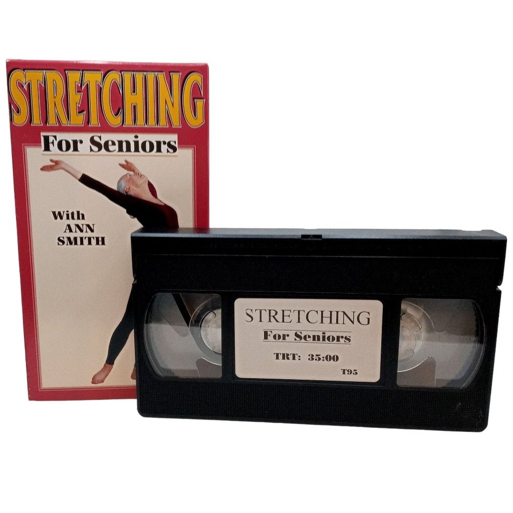 Stretching For Seniors VHS Video Exercise Ann Smith Vintage